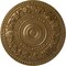 Ekena Millwork Rose Ceiling Medallion (Fits Canopies up to 13 1/2"), Hand-Painted Pale Gold, 33 7/8"OD x 2 3/8"P CM33ROPAS - alternate 1